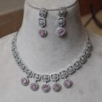 Luxurious American Diamond Necklace Set | Ideal for Bridal Wear