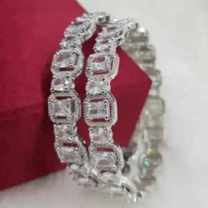 Stunning American Diamond Bangles for Women | Bridal & Fashion Jewelry