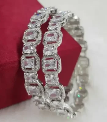 Stunning American Diamond Bangles for Women | Bridal & Fashion Jewelry