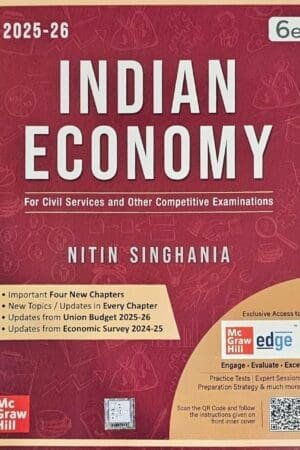 Indian Economy Courseware (English) Ramesh Singh By McGraw Hill