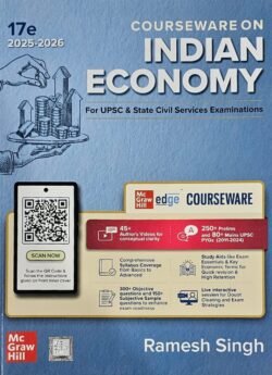 Indian Economy Courseware (English) Ramesh Singh By McGraw Hill