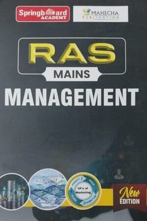 Springboard Academy RAS Mains Management Handwritten Notes Mahecha Publication