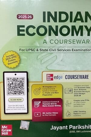 Indian Economy Courseware English by Jayant Parikshit | UPSC CSE 2025-26 | Civil Services Exam By Mc Graw hill