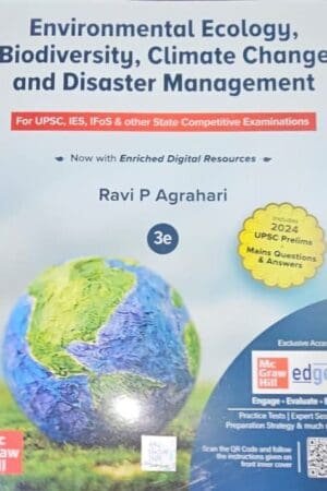 TMH Environmental Ecology, Biodiversity, Climate Change & Disaster Management for UPSC English By Mc Graw Hill