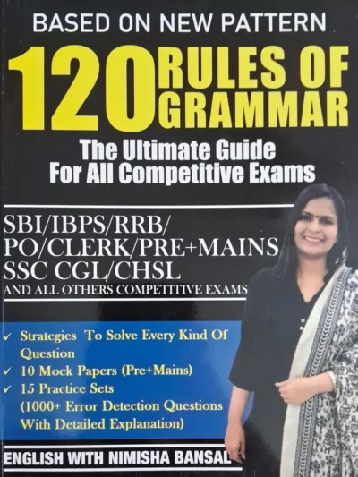 120 RULES OF GRAMMAR ENGLISH WITH NIMISHA BANSAL By PREP DUNIYA PUBLISHERS