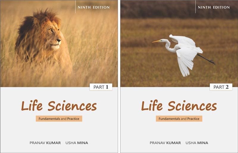 LIFE SCIENCES PART 1-2 Combo Books FUNDAMENTALS AND PRACTICE BY PRANAV KUMAR By Pathfinder Publication
