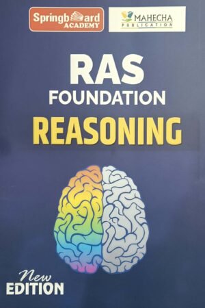 Springboard Academy RAS Foundation Hand Written Note Reasoning November 2025 Edition By Mahecha Publication