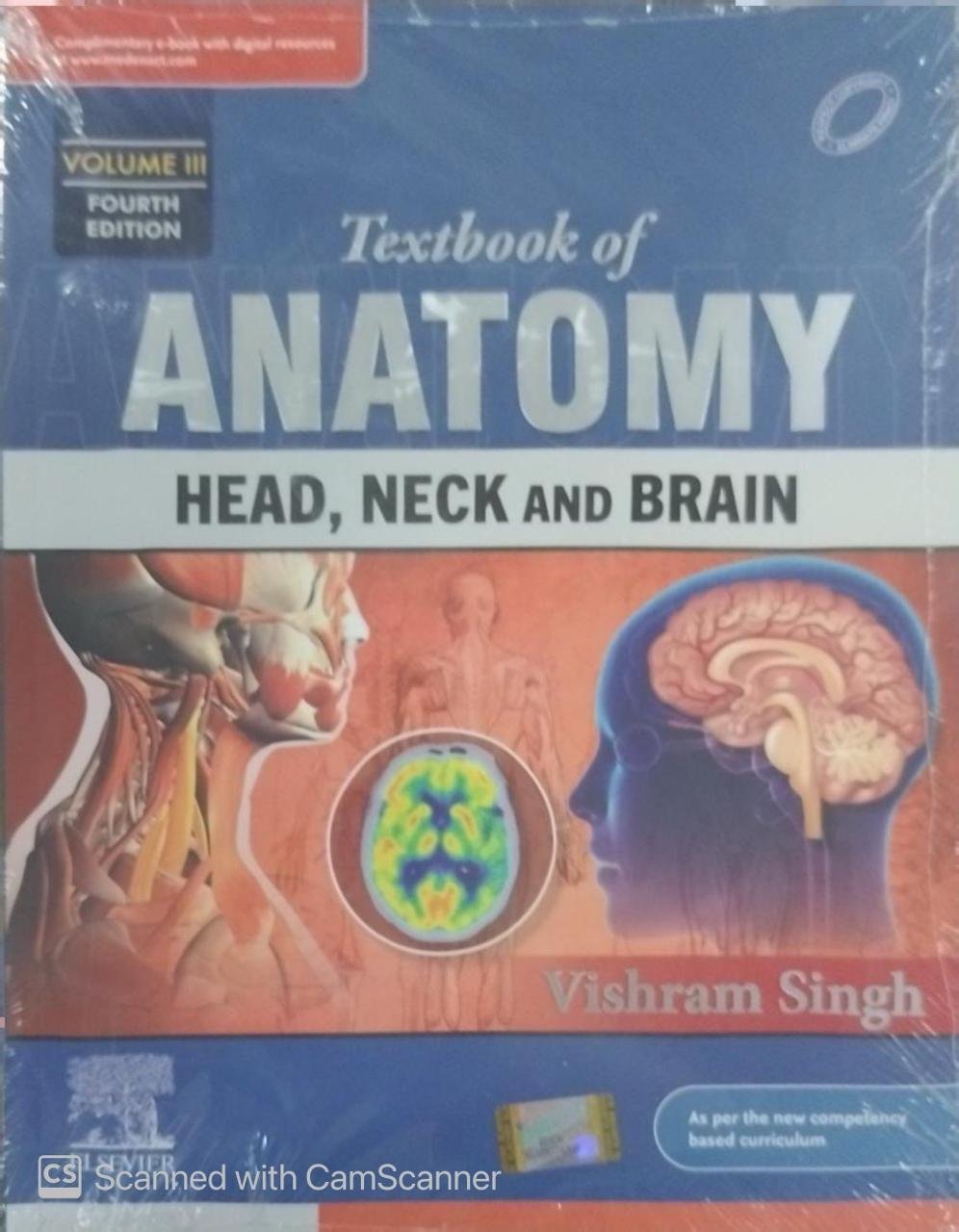 Textbook of Anatomy Head, Neck and Brain Vol 3 By Vishram Singh (Author) Publisher: Elsevier India