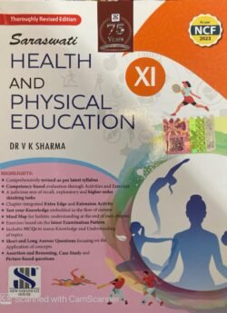 Saraswati Health and Physical Education English Meduim Class 11 VK Sharma By New Saraswati Publication