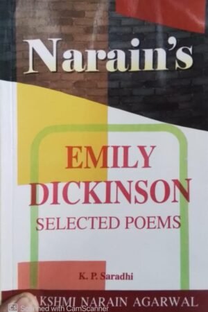 Narain's Emily Dickinson Selected Poems By Narains (English) By Laxmi Narain Agarwal