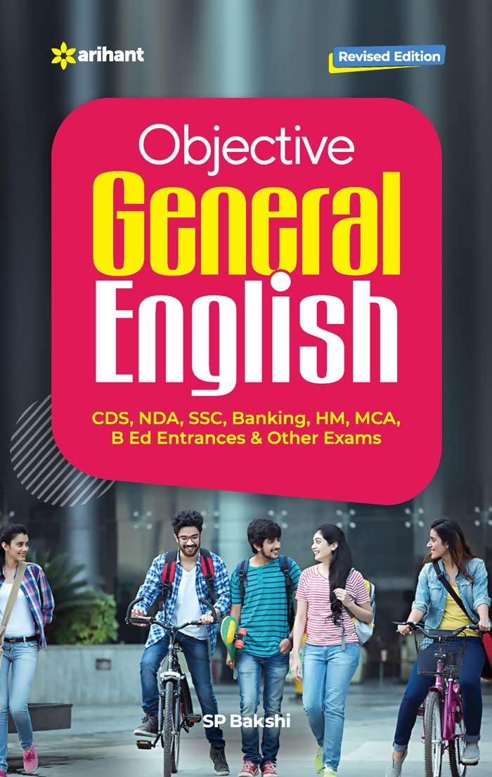Arihant Objective General English Book 2025 | Latest Revised Edition | For SSC, Bank, CDS, NDA, Defence, MBA, B.Ed, MCA & All Competitive Exams | English Medium By Arihant Publication