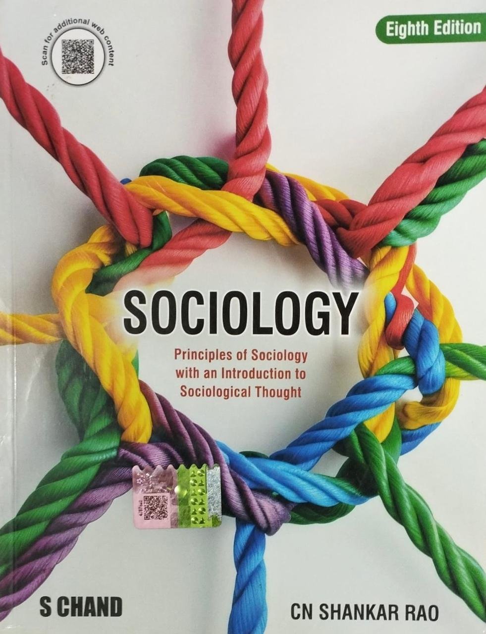 S.Chand Sociology Principles Of Sociology With An Introduction To Sociological Thought | Also Useful For Upsc, State Pscs, Net, Slet Exams 2025 | Law, Hotel Management, B.Ed And Mba Courses By S Chand Publishing