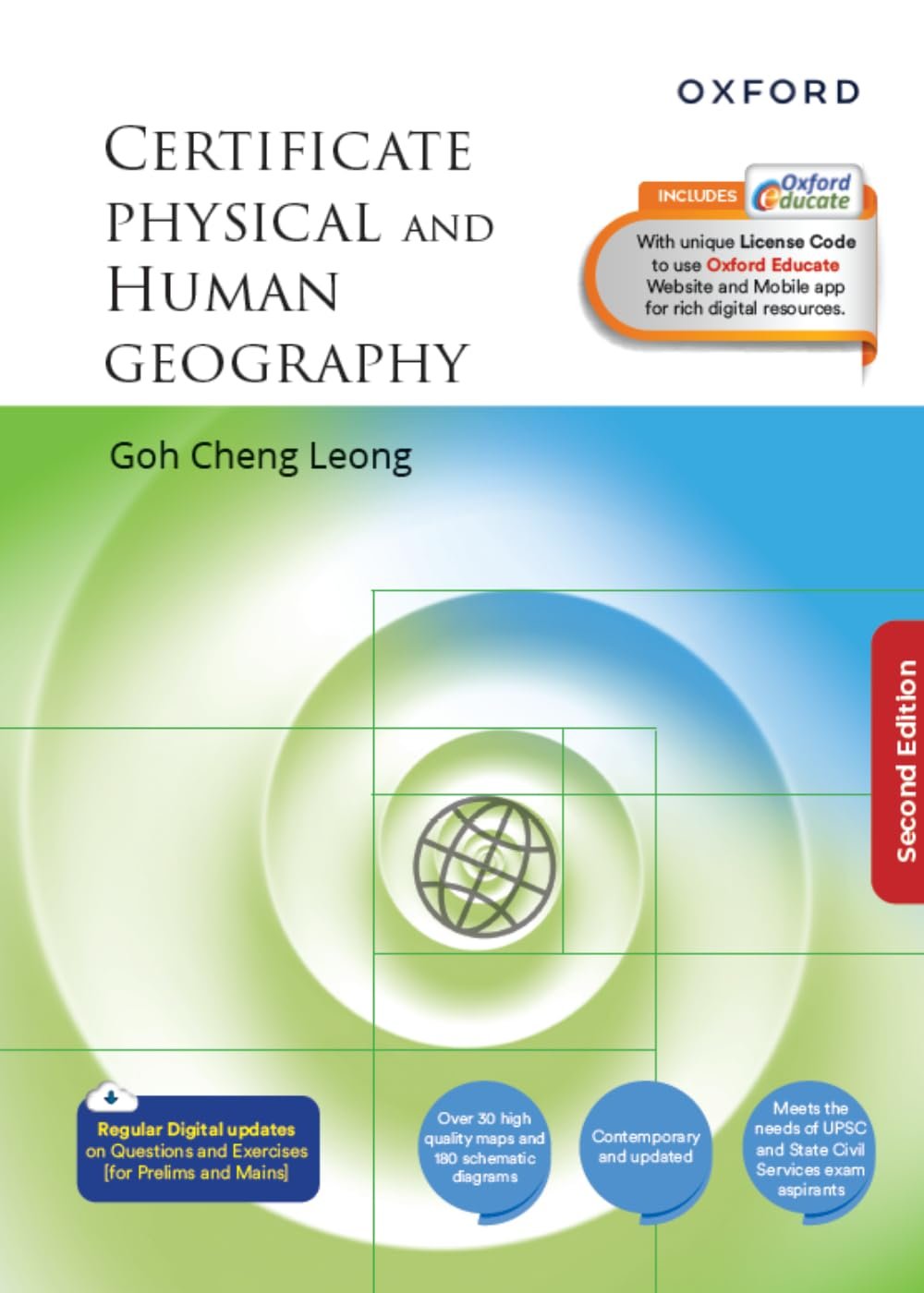 Oxford Certificate Physical and Human Geography 2nd Edition | Best Suited for UPSC Aspirants by Goh Cheng Leong Oxford University Press