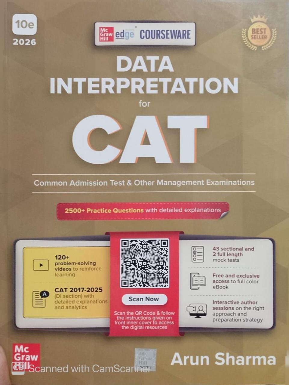 Courseware on Data Interpretation for CAT 2026 Arun Sharma By Mc Graw Hill Publication TMH Books