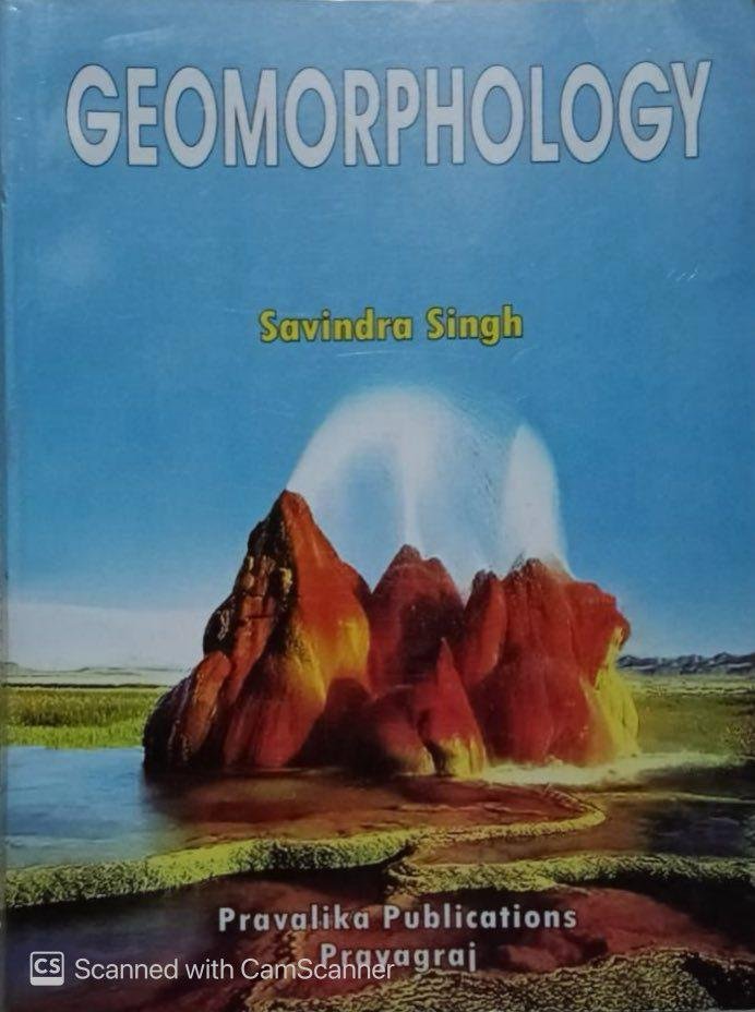 Savindra Singh Pravalika Publication Geomorphology English Edition by Savindra Singh New Edition 2026 By Pravalika Publication
