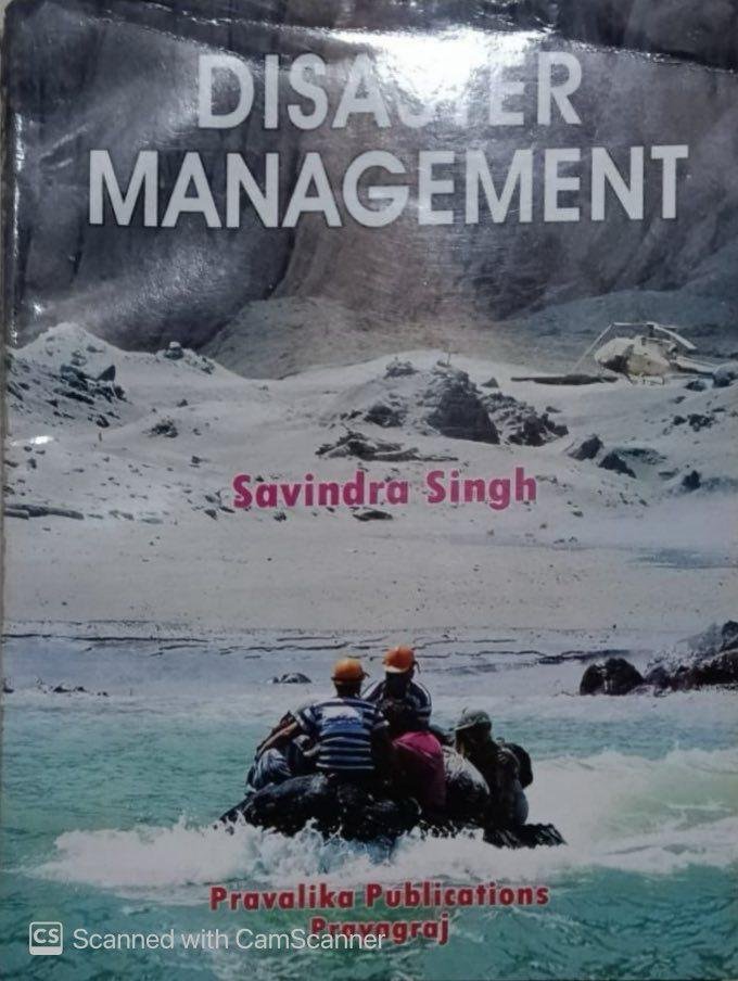 Savindra Singh Pravalika Publication Disaster Management English Edition by Savindra Singh New Edition 2026 By Pravalika Publication