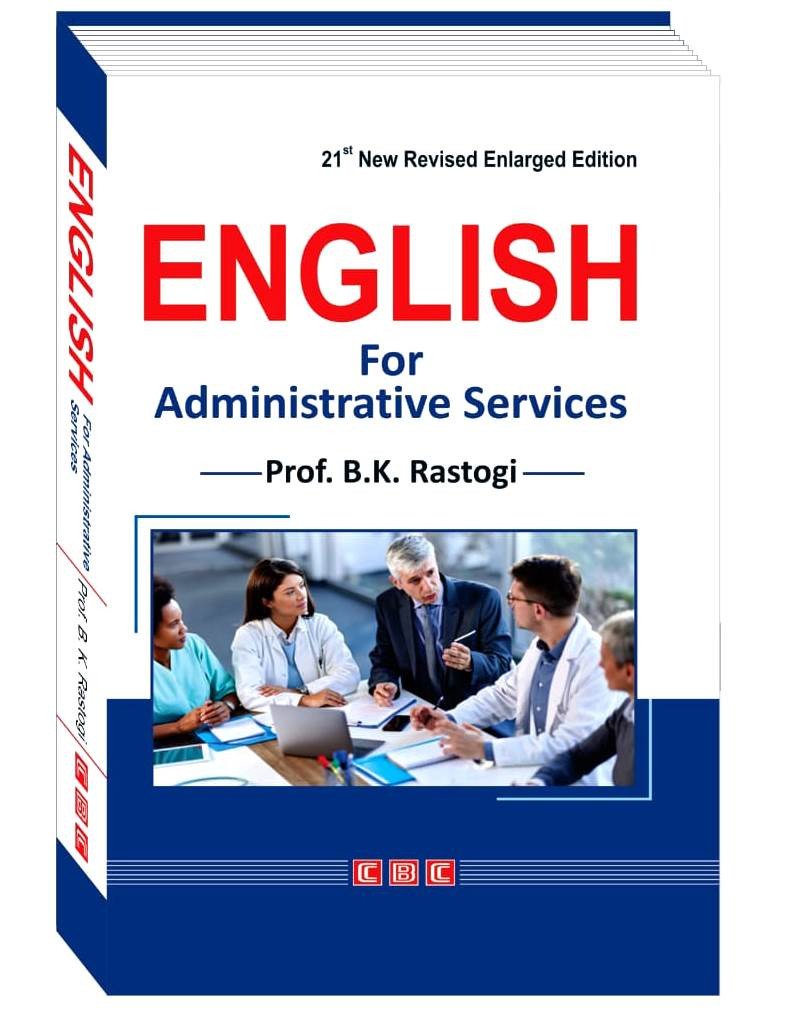 Daksh CBC RAS English for Adminstrative services New Edition 2026-27 Prof. B K Rastogi By Daksh Prakashan