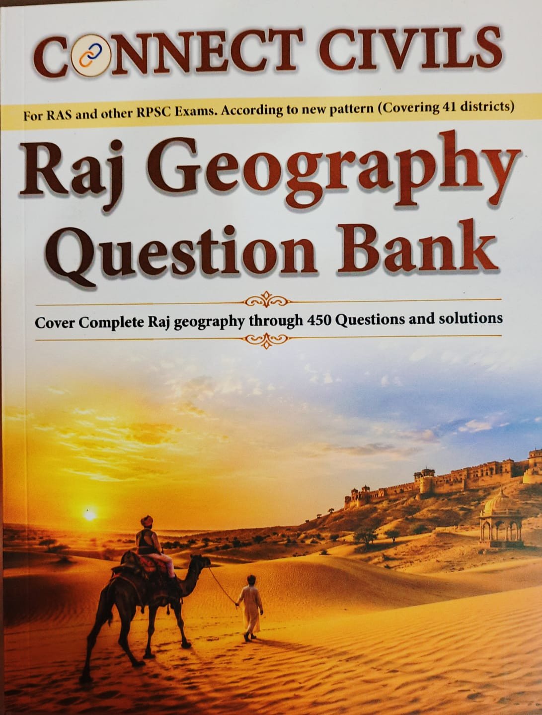 Connect Civils Rajasthan Geography Question Bank 450 Questions (English Medium) New Edition 2026 By Connect Civil With