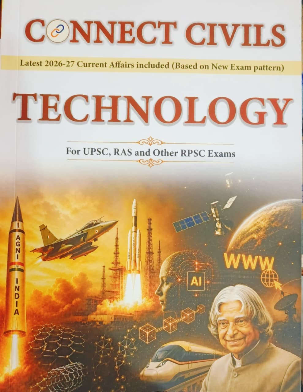 Connect Civils Technology For UPSC, RAS Other RPSC NEW Edition 2026 By Connect Civils